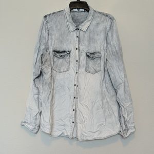 Maurices Pearl Snap Shirt